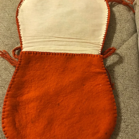Saddlebag made of felt fabric - Picture 5 of 5